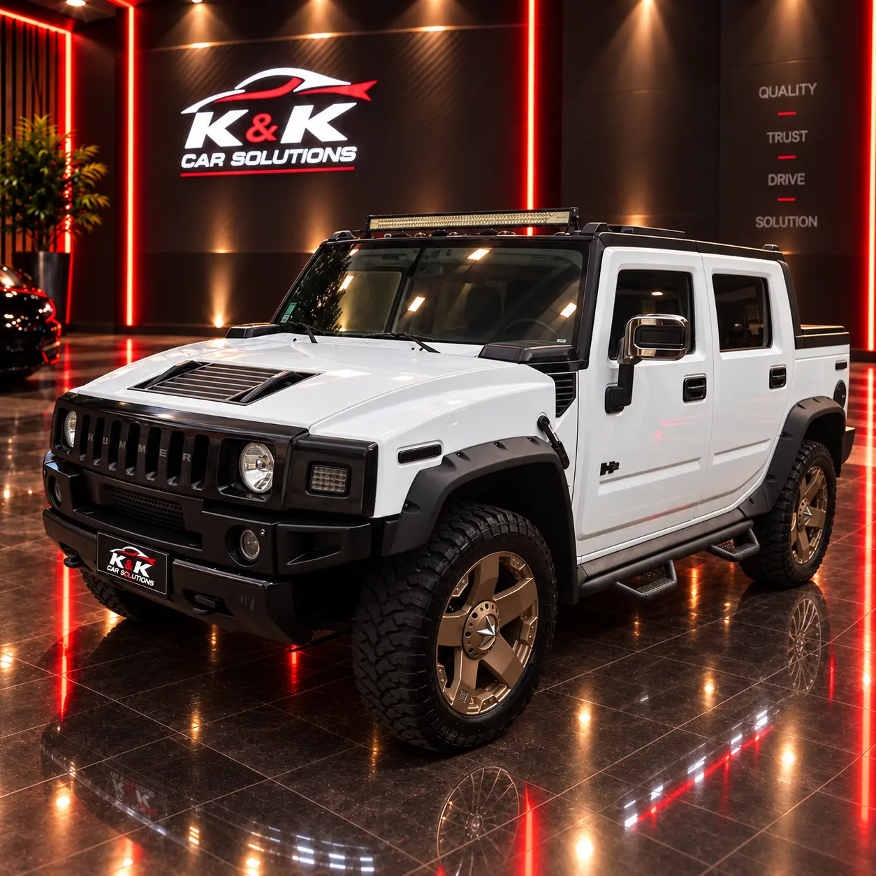 Hummer H2 SUT V8 4x4 te koop via K & K Car Solutions