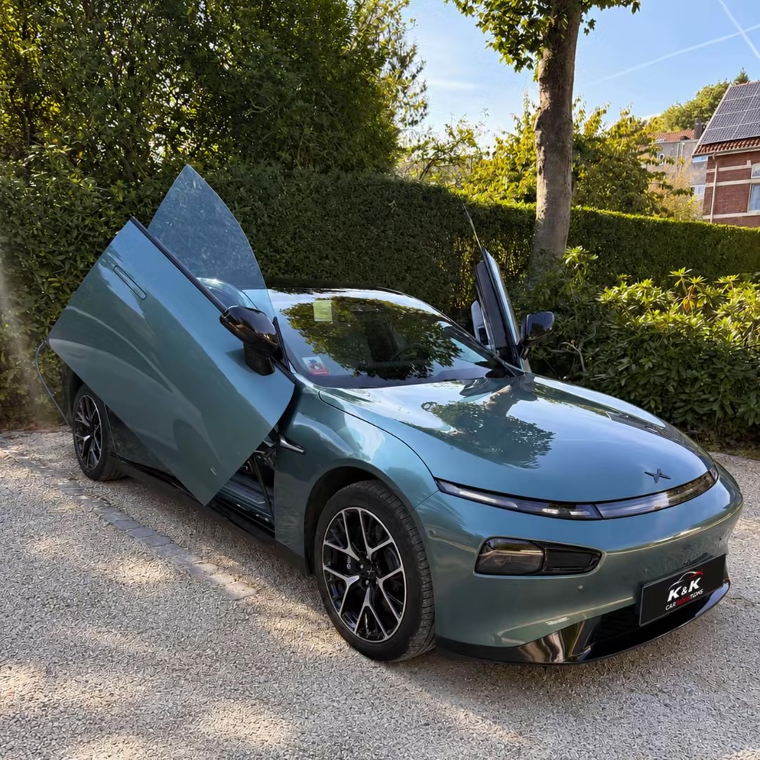 Xpeng P7 82,7 kWh AWD Wing Edition — echte foto
