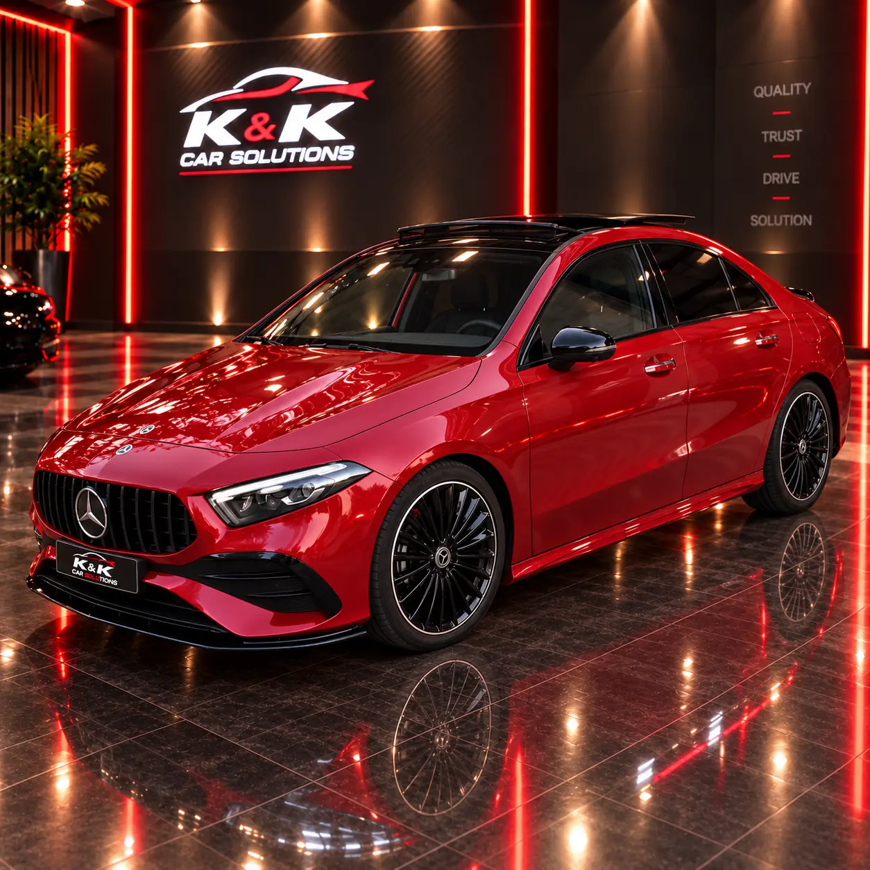 Mercedes-Benz A180 AMG Line Sedan te koop via K & K Car Solutions