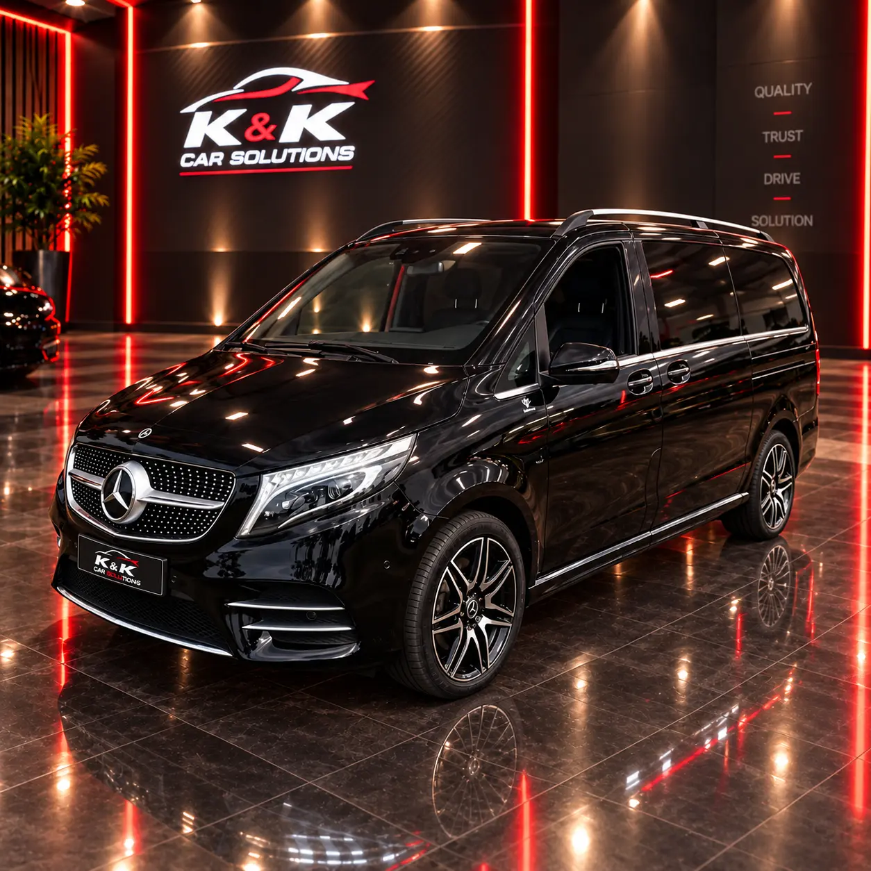 Mercedes-Benz V 300 d 4MATIC Avantgarde AMG Line te koop via K & K Car Solutions