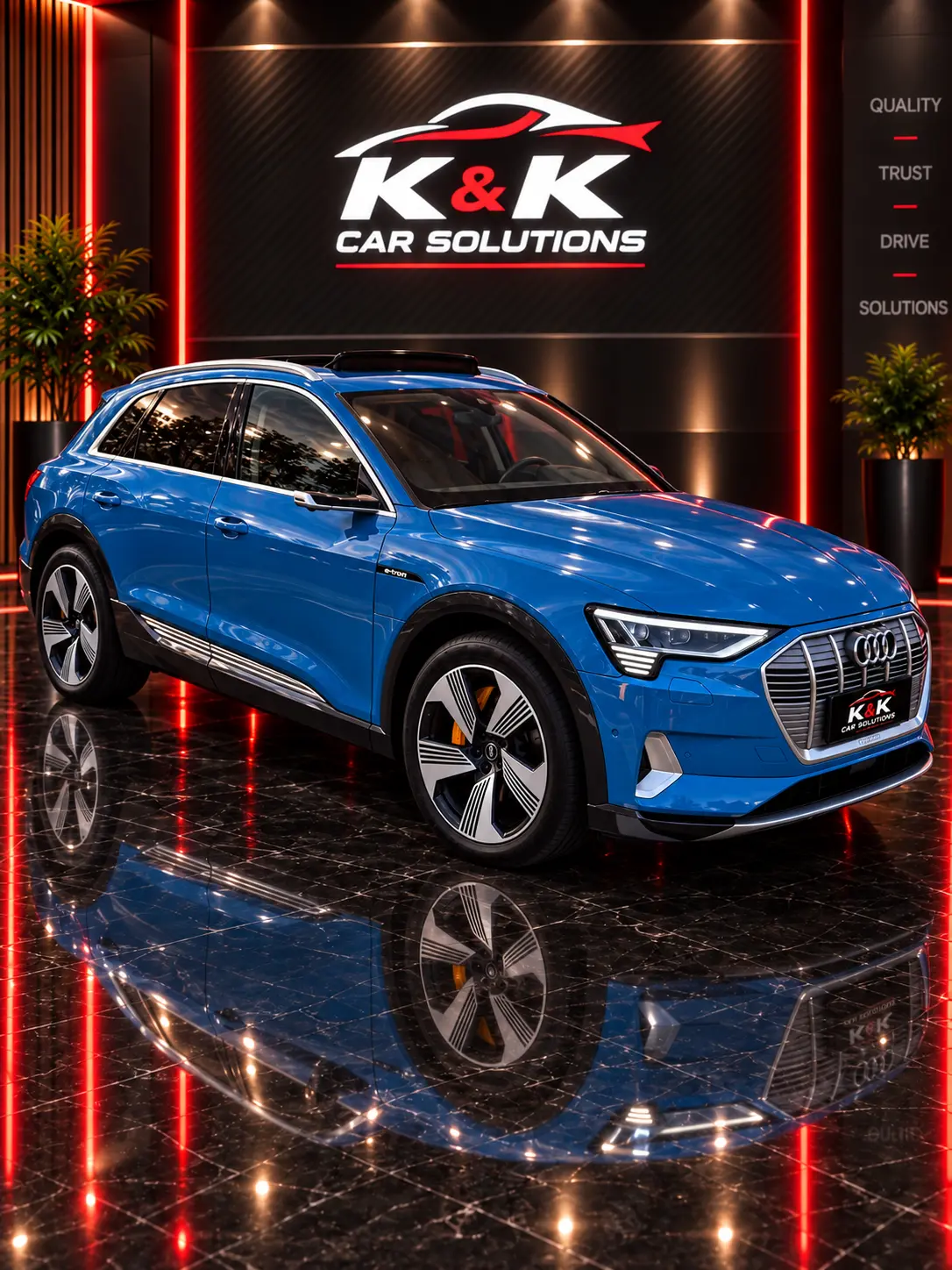 Audi e-tron 55 Quattro Advanced te koop via K & K Car Solutions